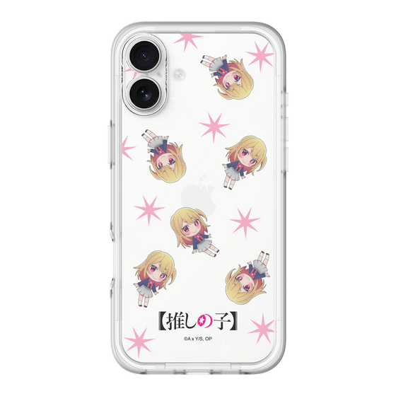 スリムプロテクションプレミアムケース［ 【推しの子】 - ルビー - ミニキャラ総柄 ］
