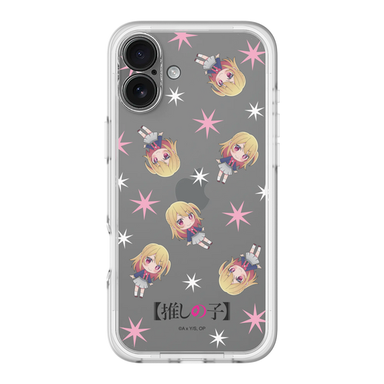 スリムプロテクションプレミアムケース［ 【推しの子】 - ルビー - ミニキャラ総柄 ］