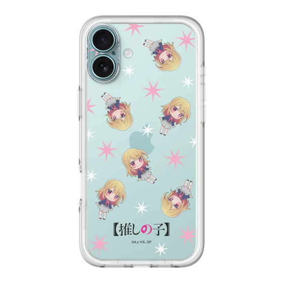 スリムプロテクションプレミアムケース［ 【推しの子】 - ルビー - ミニキャラ総柄 ］