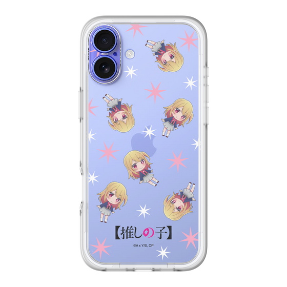 スリムプロテクションプレミアムケース［ 【推しの子】 - ルビー - ミニキャラ総柄 ］
