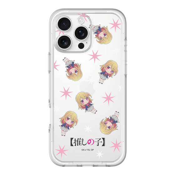 スリムプロテクションプレミアムケース［ 【推しの子】 - ルビー - ミニキャラ総柄 ］