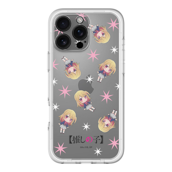 スリムプロテクションプレミアムケース［ 【推しの子】 - ルビー - ミニキャラ総柄 ］