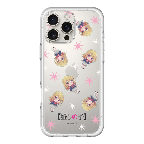 スリムプロテクションプレミアムケース［ 【推しの子】 - ルビー - ミニキャラ総柄 ］