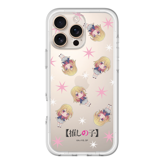 スリムプロテクションプレミアムケース［ 【推しの子】 - ルビー - ミニキャラ総柄 ］
