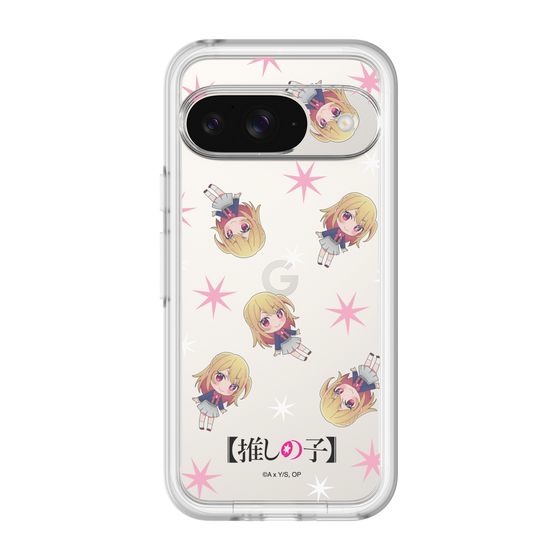 スリムプロテクションプレミアムケース［ 【推しの子】 - ルビー - ミニキャラ総柄 ］
