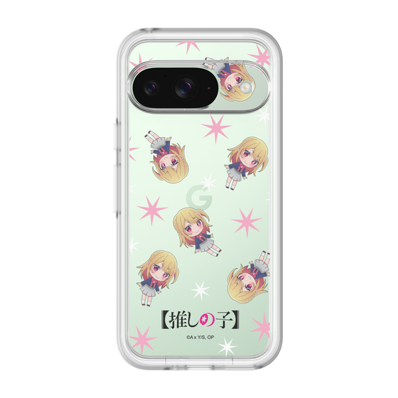 スリムプロテクションプレミアムケース［ 【推しの子】 - ルビー - ミニキャラ総柄 ］