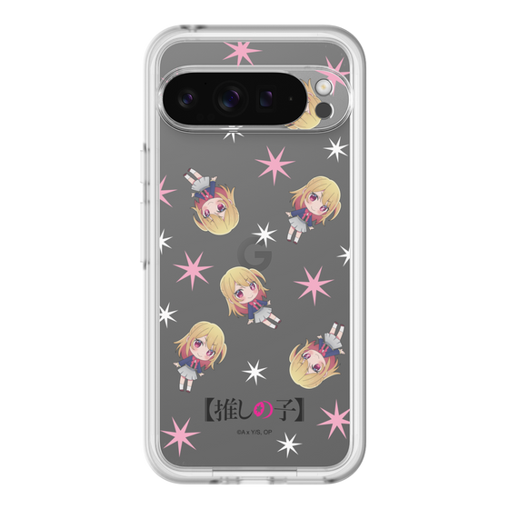 スリムプロテクションプレミアムケース［ 【推しの子】 - ルビー - ミニキャラ総柄 ］