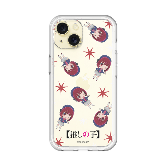 スリムプロテクションプレミアムケース［ 【推しの子】 - 有馬かな - ミニキャラ総柄 ］