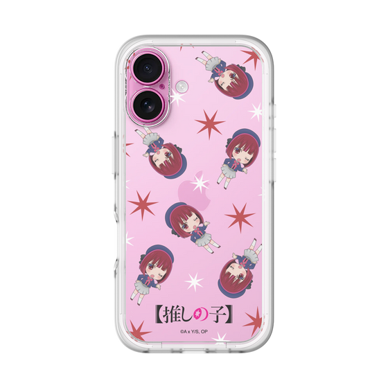 スリムプロテクションプレミアムケース［ 【推しの子】 - 有馬かな - ミニキャラ総柄 ］