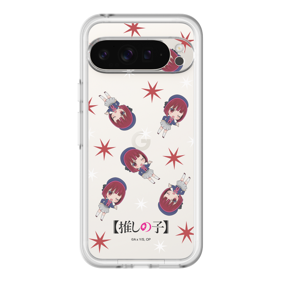 スリムプロテクションプレミアムケース［ 【推しの子】 - 有馬かな - ミニキャラ総柄 ］