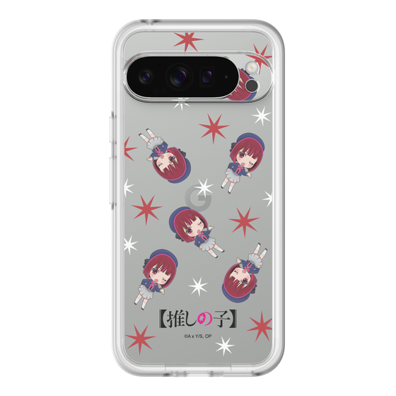 スリムプロテクションプレミアムケース［ 【推しの子】 - 有馬かな - ミニキャラ総柄 ］
