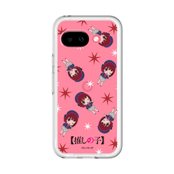 スリムプロテクションプレミアムケース［ 【推しの子】 - 有馬かな - ミニキャラ総柄 ］