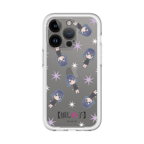 スリムプロテクションプレミアムケース［ 【推しの子】 - 黒川あかね - ミニキャラ総柄 ］