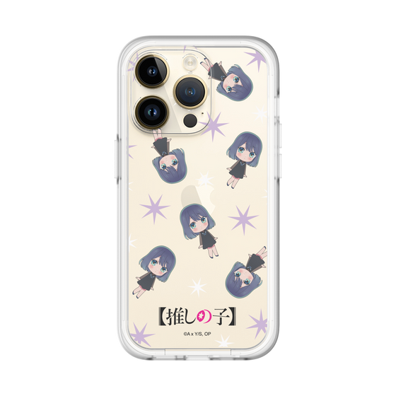 スリムプロテクションプレミアムケース［ 【推しの子】 - 黒川あかね - ミニキャラ総柄 ］