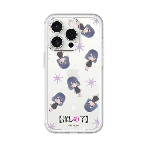スリムプロテクションプレミアムケース［ 【推しの子】 - 黒川あかね - ミニキャラ総柄 ］