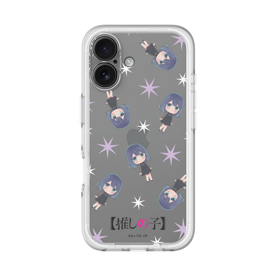スリムプロテクションプレミアムケース［ 【推しの子】 - 黒川あかね - ミニキャラ総柄 ］
