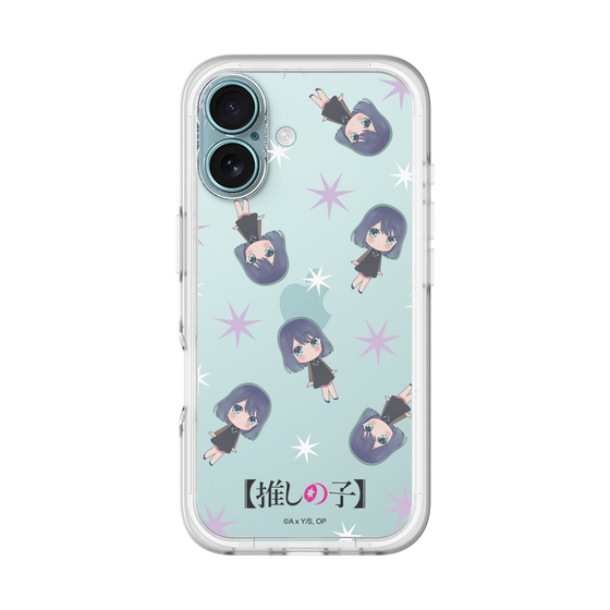 スリムプロテクションプレミアムケース［ 【推しの子】 - 黒川あかね - ミニキャラ総柄 ］