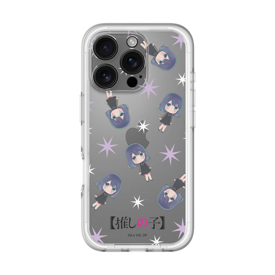 スリムプロテクションプレミアムケース［ 【推しの子】 - 黒川あかね - ミニキャラ総柄 ］
