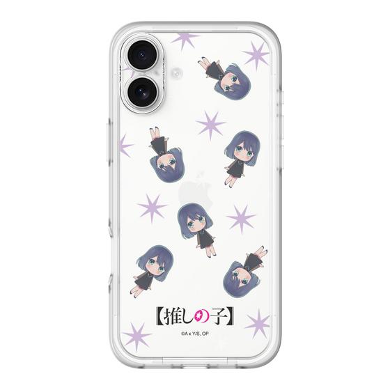 スリムプロテクションプレミアムケース［ 【推しの子】 - 黒川あかね - ミニキャラ総柄 ］