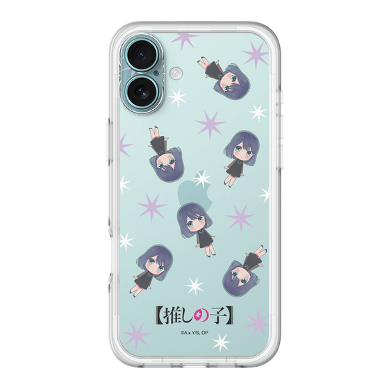 スリムプロテクションプレミアムケース［ 【推しの子】 - 黒川あかね - ミニキャラ総柄 ］