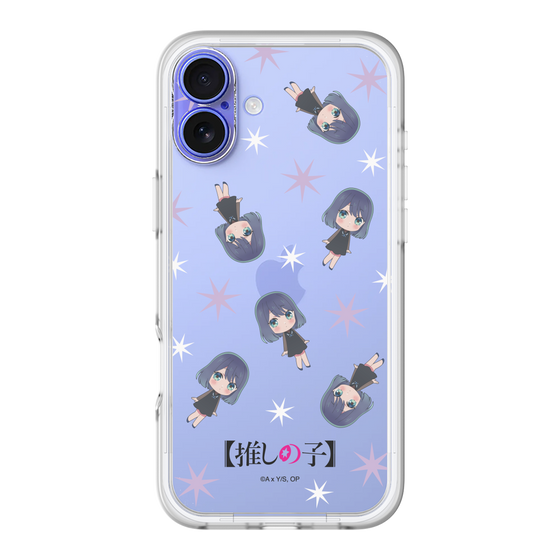 スリムプロテクションプレミアムケース［ 【推しの子】 - 黒川あかね - ミニキャラ総柄 ］