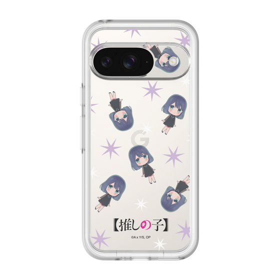 スリムプロテクションプレミアムケース［ 【推しの子】 - 黒川あかね - ミニキャラ総柄 ］