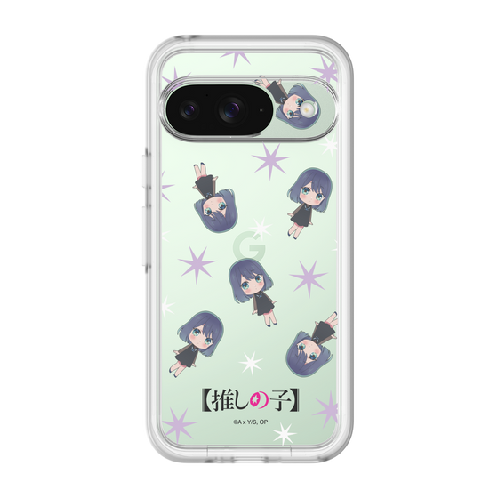 スリムプロテクションプレミアムケース［ 【推しの子】 - 黒川あかね - ミニキャラ総柄 ］