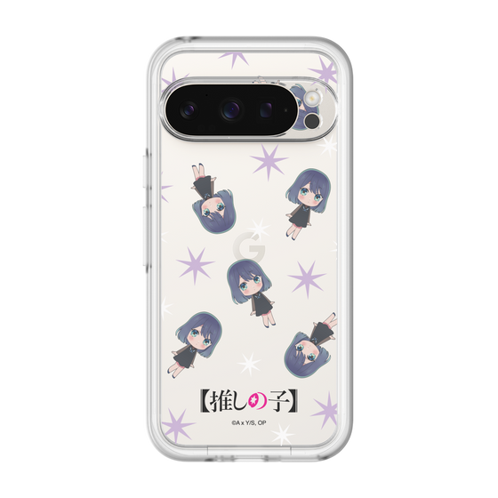スリムプロテクションプレミアムケース［ 【推しの子】 - 黒川あかね - ミニキャラ総柄 ］