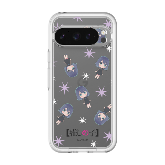 スリムプロテクションプレミアムケース［ 【推しの子】 - 黒川あかね - ミニキャラ総柄 ］