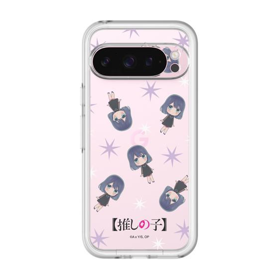 スリムプロテクションプレミアムケース［ 【推しの子】 - 黒川あかね - ミニキャラ総柄 ］