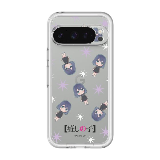 スリムプロテクションプレミアムケース［ 【推しの子】 - 黒川あかね - ミニキャラ総柄 ］