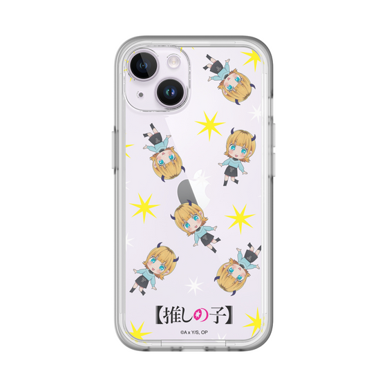 スリムプロテクションプレミアムケース［ 【推しの子】 - MEMちょ - ミニキャラ総柄 ］
