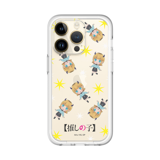 スリムプロテクションプレミアムケース［ 【推しの子】 - MEMちょ - ミニキャラ総柄 ］