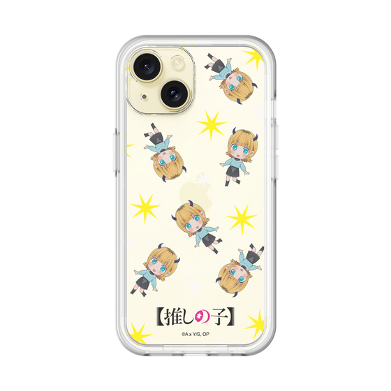 スリムプロテクションプレミアムケース［ 【推しの子】 - MEMちょ - ミニキャラ総柄 ］