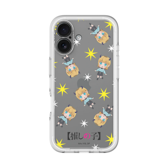 スリムプロテクションプレミアムケース［ 【推しの子】 - MEMちょ - ミニキャラ総柄 ］
