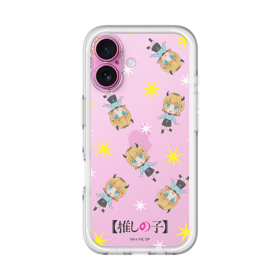 スリムプロテクションプレミアムケース［ 【推しの子】 - MEMちょ - ミニキャラ総柄 ］