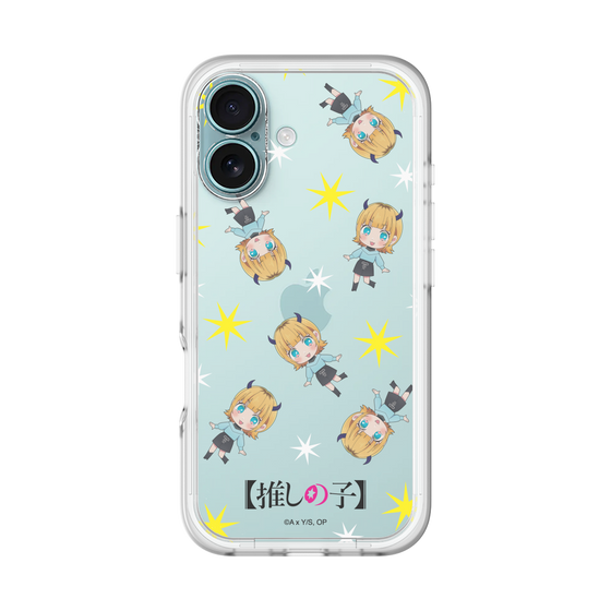 スリムプロテクションプレミアムケース［ 【推しの子】 - MEMちょ - ミニキャラ総柄 ］