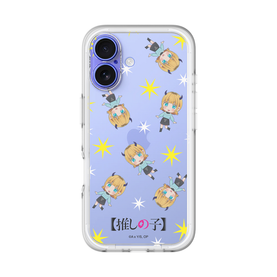 スリムプロテクションプレミアムケース［ 【推しの子】 - MEMちょ - ミニキャラ総柄 ］