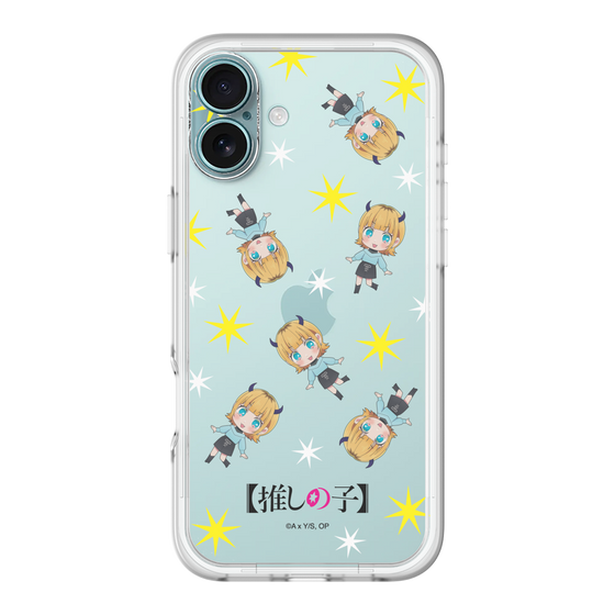 スリムプロテクションプレミアムケース［ 【推しの子】 - MEMちょ - ミニキャラ総柄 ］