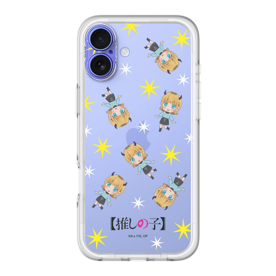 スリムプロテクションプレミアムケース［ 【推しの子】 - MEMちょ - ミニキャラ総柄 ］