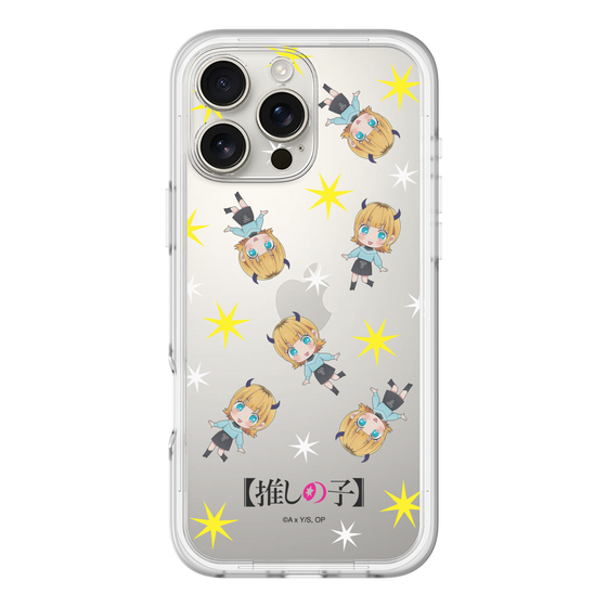 スリムプロテクションプレミアムケース［ 【推しの子】 - MEMちょ - ミニキャラ総柄 ］