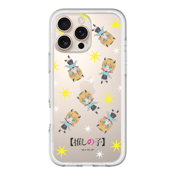 スリムプロテクションプレミアムケース［ 【推しの子】 - MEMちょ - ミニキャラ総柄 ］