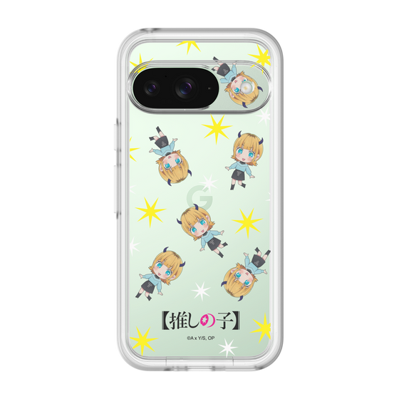 スリムプロテクションプレミアムケース［ 【推しの子】 - MEMちょ - ミニキャラ総柄 ］