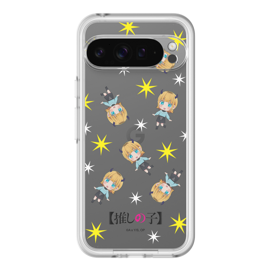 スリムプロテクションプレミアムケース［ 【推しの子】 - MEMちょ - ミニキャラ総柄 ］