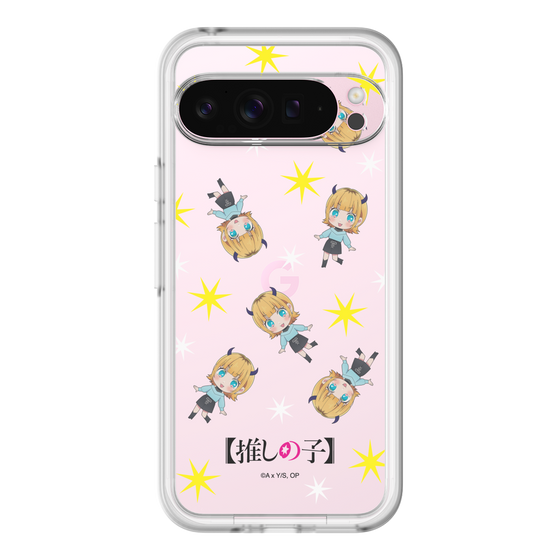 スリムプロテクションプレミアムケース［ 【推しの子】 - MEMちょ - ミニキャラ総柄 ］
