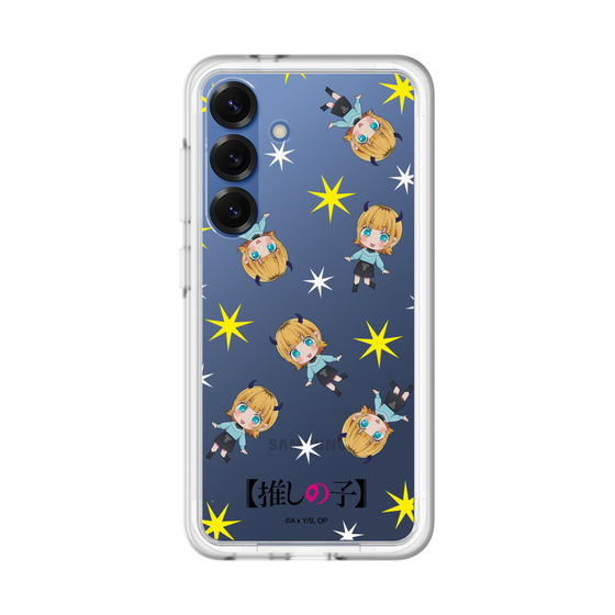スリムプロテクションプレミアムケース［ 【推しの子】 - MEMちょ - ミニキャラ総柄 ］