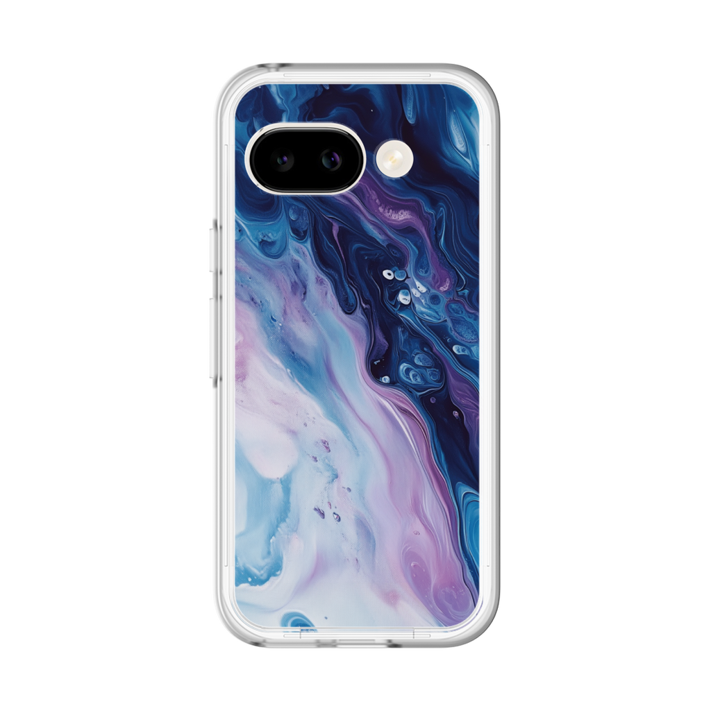 スリムプロテクションプレミアムケース for Google Pixel 9a［ Color Rain - オリジナル - Twilight Ink ］
