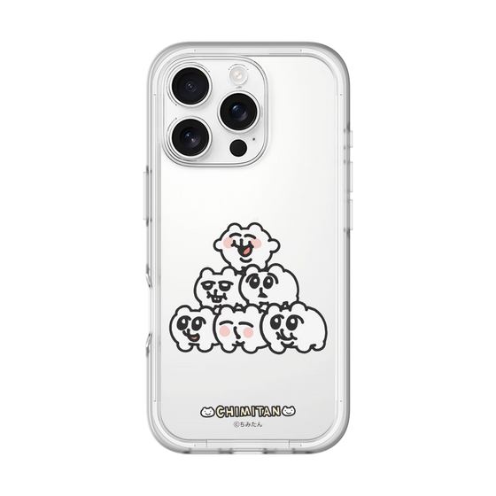 スリムプロテクションプレミアムケース［ ちみたん - ピラミッド ］