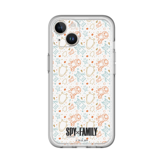 スリムプロテクションプレミアムケース［ SPY×FAMILY - ぬいぐるみ - 総柄 ］