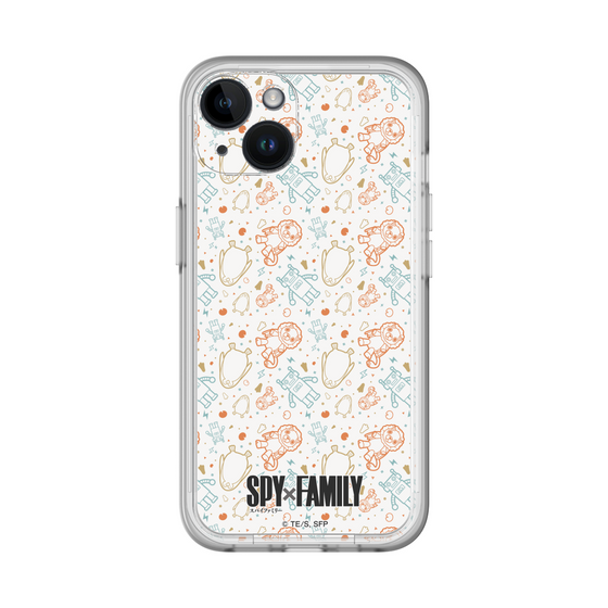 スリムプロテクションプレミアムケース［ SPY×FAMILY - ぬいぐるみ - 総柄 ］